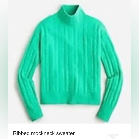Brand new J crew women’s mockneck ribbed sweater - Picture 7 of 7